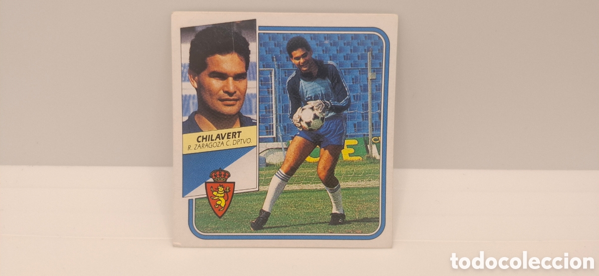 Football Stickers: CHILAVERT ZARAGOZA EDICIONES ESTE 1989 1990 89 90 SIN PEGAR