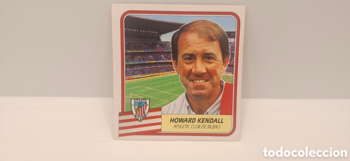Fu&szlig;ball-Sticker: HOWARD KENDALL ATHLETIC DE BILBAO EDICIONES ESTE 1989 1990 89 90 SIN PEGAR