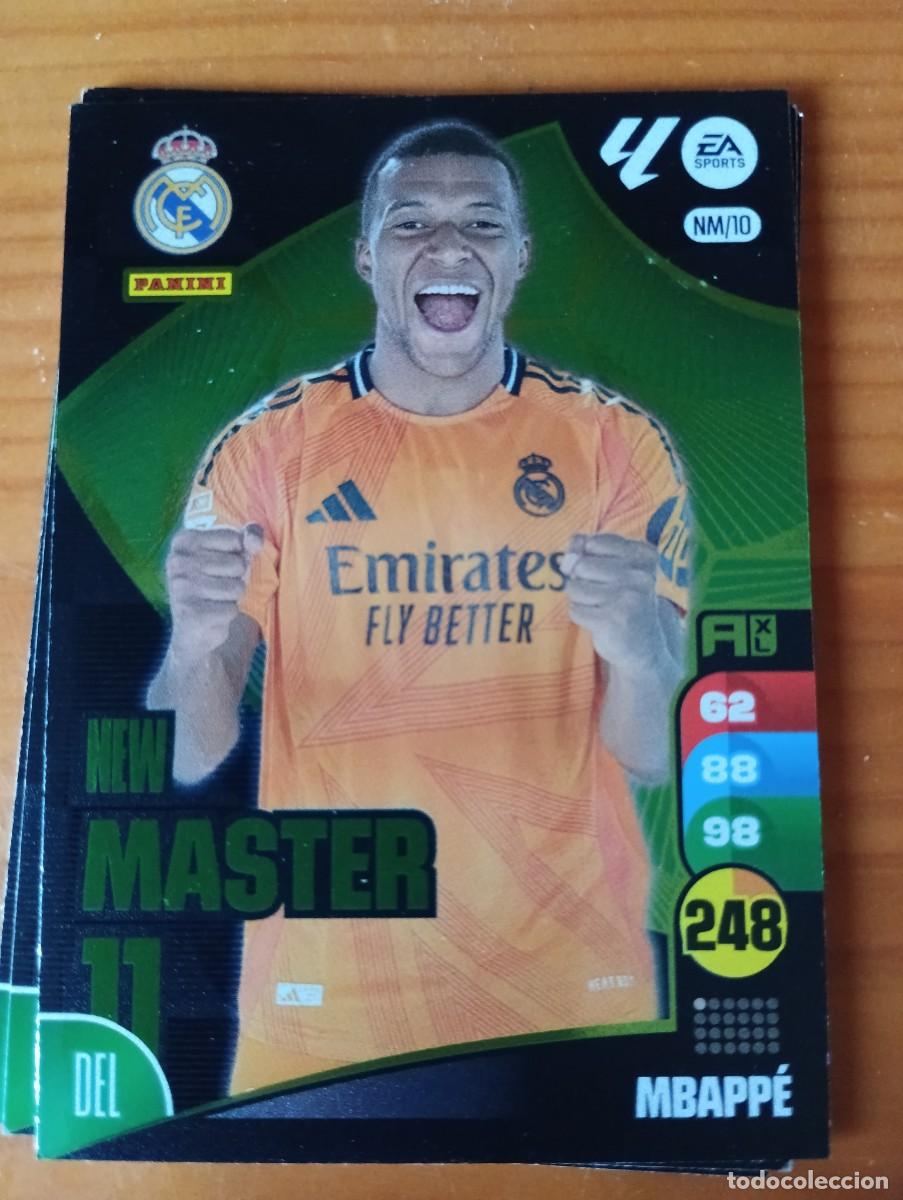 Figurine di Calcio: ADRENALYN 24/25 2024 2025 Panini - NEW MASTER 11 - REAL MADRID - MBAPP&Eacute; NM10