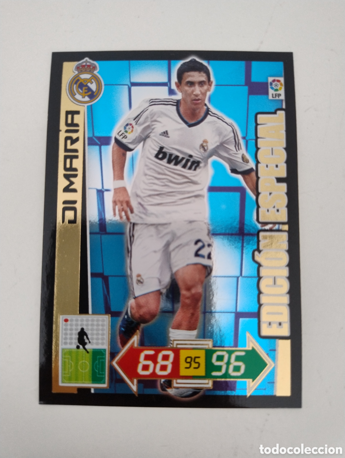 Football Stickers: Di Maria - Real Madrid - Adrenalyn XL Liga 2012 - 2013 Edici&oacute;n Especial