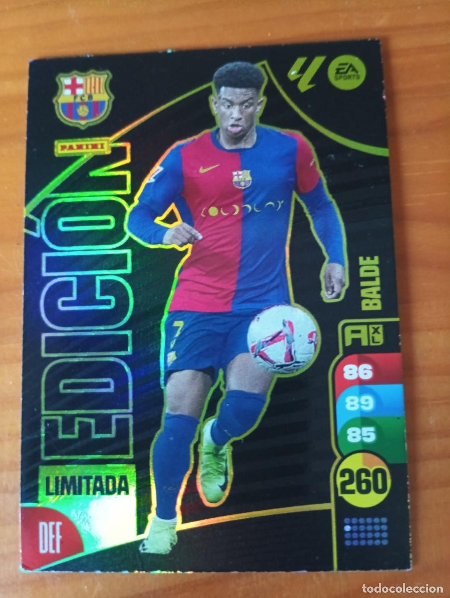 Cartes &agrave; collectionner de Football: FICHA BALDE - ADRENALYN 24 25 - PANINI 2024 - 25 - CROMO - EDICION LIMITADA