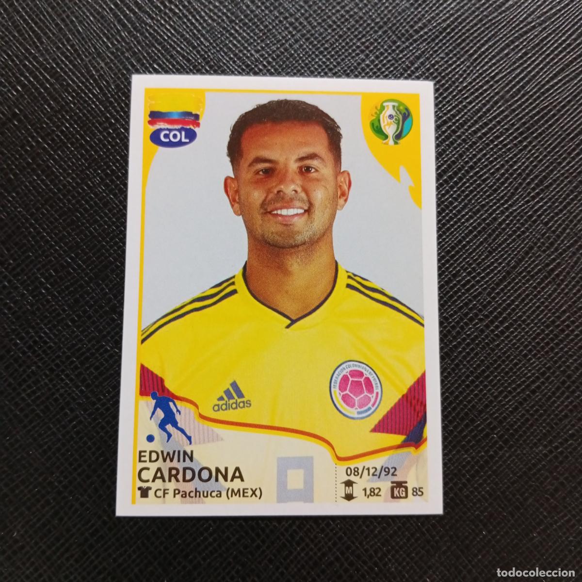 Fu&szlig;ball-Sticker: 160 CARDONA COLOMBIA PANINI COPA AMERICA BRASIL 2019 CROMO FUTBOL 19 - SIN PEGAR