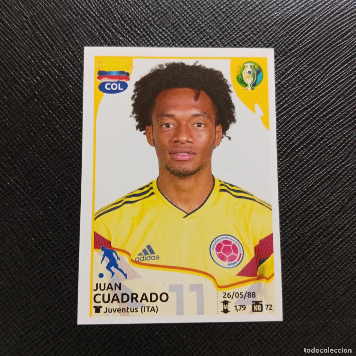 Cromos de f&uacute;tbol: 162 CUADRADO COLOMBIA PANINI COPA AMERICA BRASIL 2019 CROMO FUTBOL 19 - SIN PEGAR