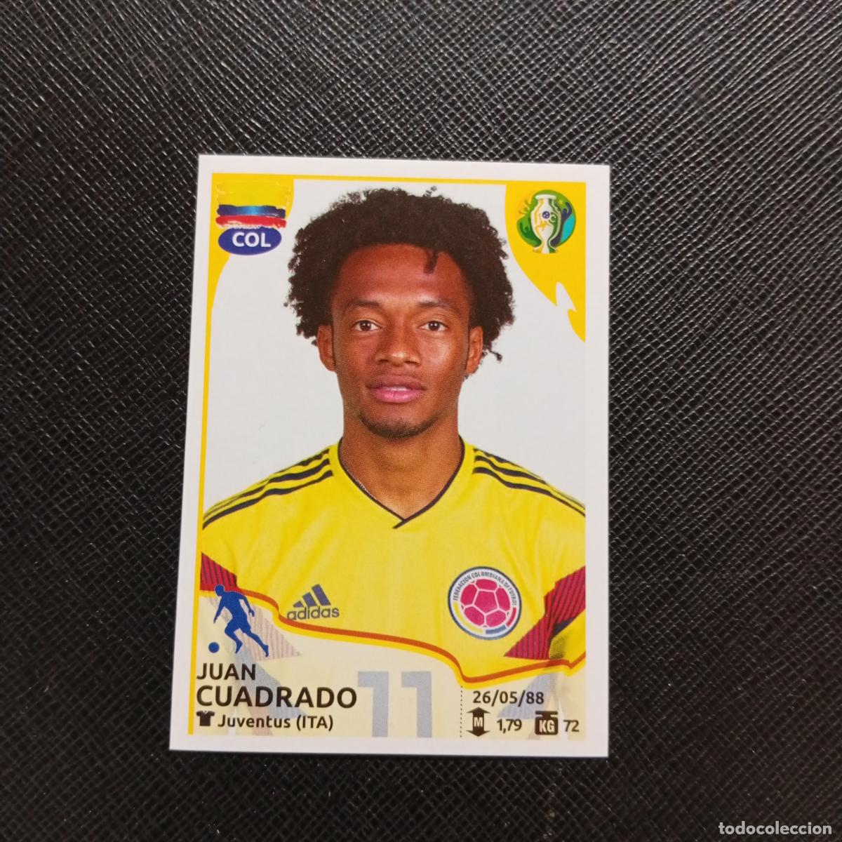 Cromos de f&uacute;tbol: 162 CUADRADO COLOMBIA PANINI COPA AMERICA BRASIL 2019 CROMO FUTBOL 19 - SIN PEGAR B