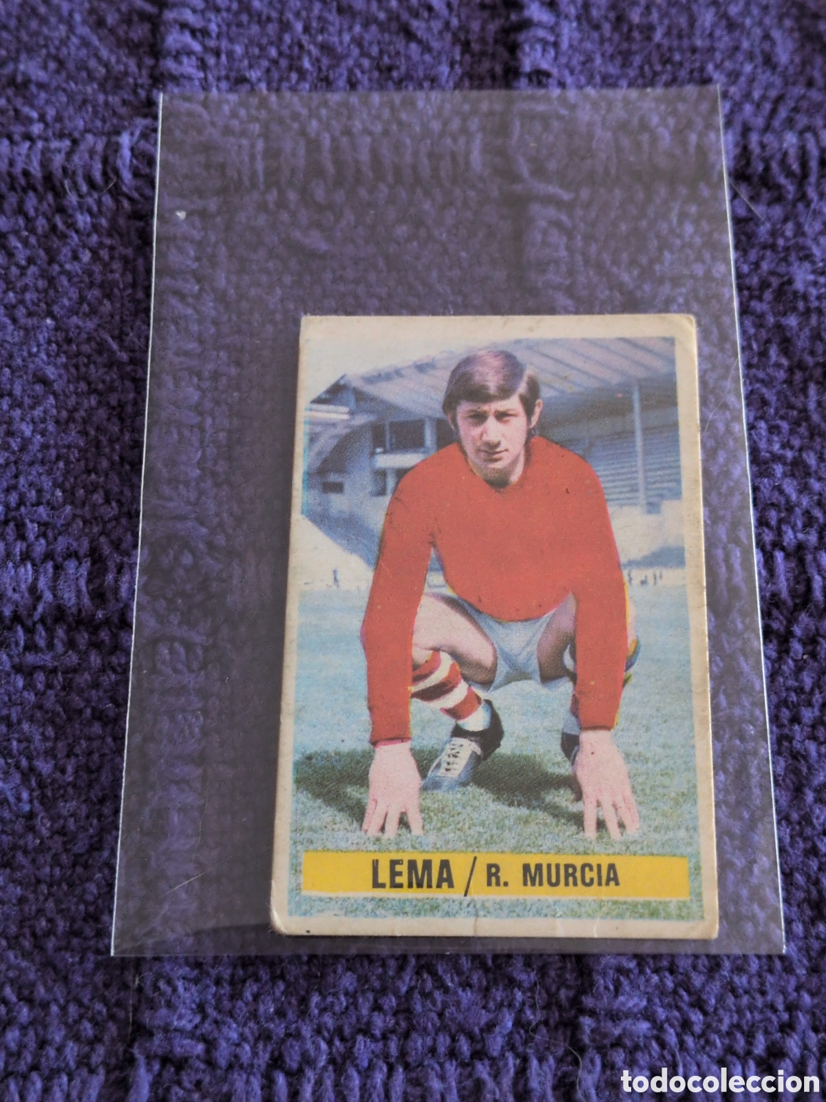 Cartes &agrave; collectionner de Football: SIN PEGAR COLOCA LEMA MURCIA 74 75 1974 1975 EDICIONES ESTE CROMO NUNCA PEGADO