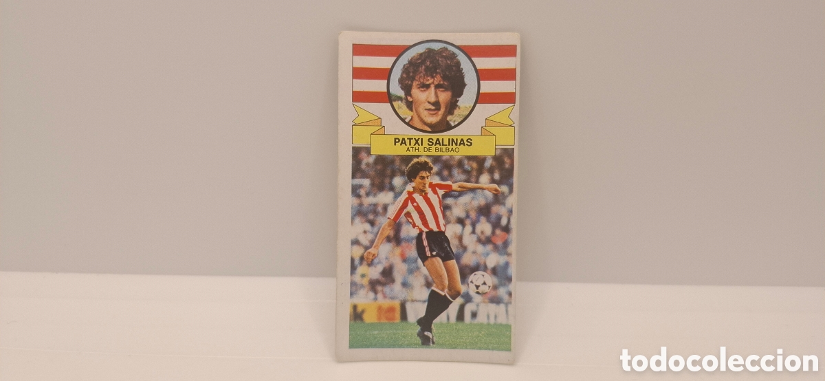 Figurine di Calcio: PATXI SALINAS ATHLETIC DE BILBAO EDICIONES ESTE 1985 1986 85 86 SIN PEGAR