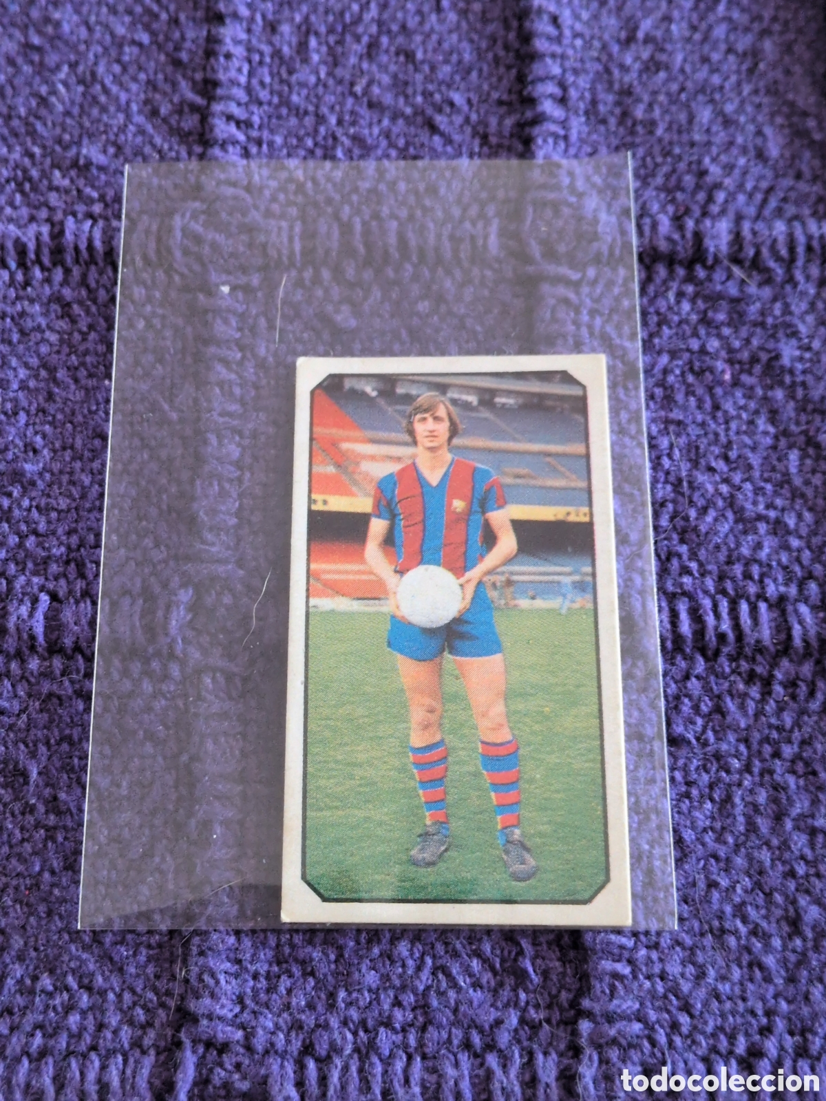 Football Stickers: Johan Cruyff FC Barcelona Liga Este 77 78 1977 1978