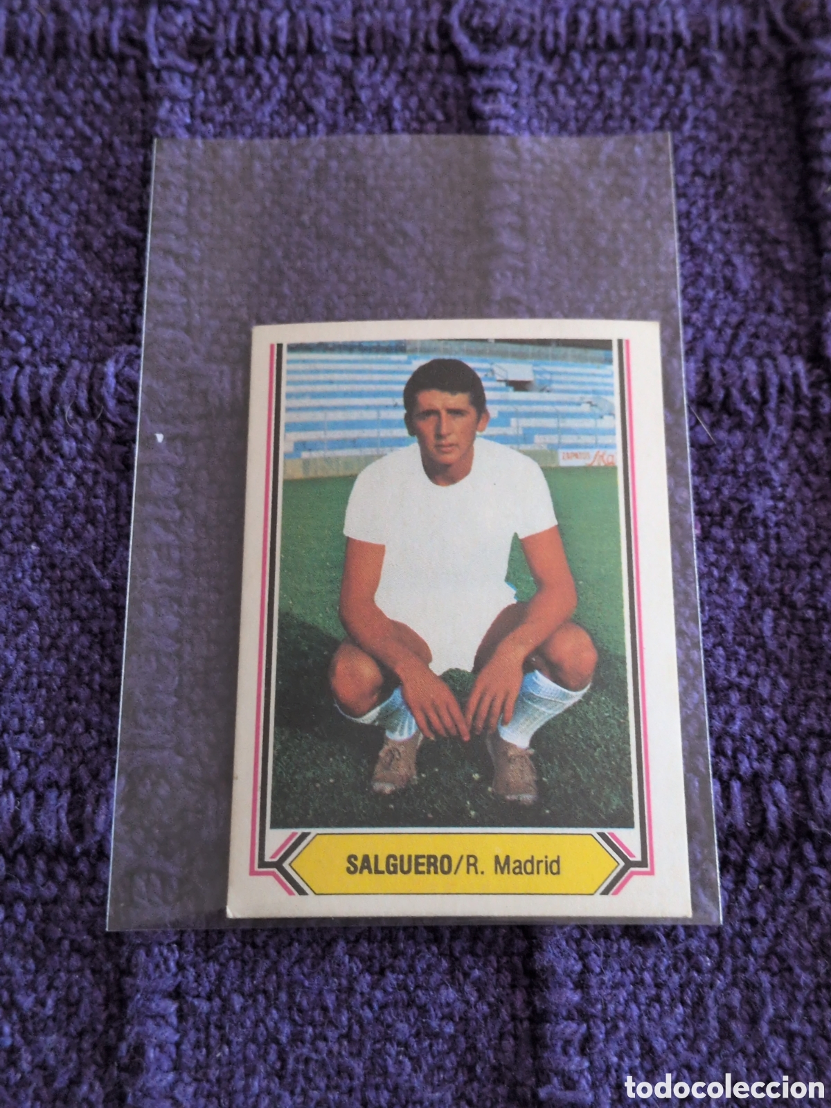Cromos de Futebol: SALGUERO FICHAJE 17 CROMO CROMOS LIGA ESTE 1980 1981 80 81 SIN PEGAR REAL MADRID. NUEVO