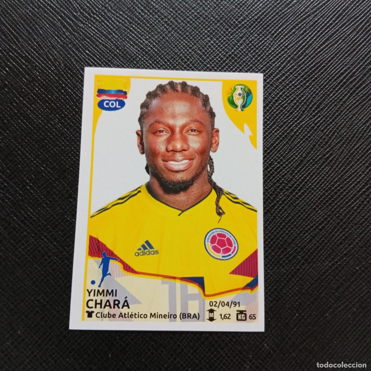 Cromos de f&uacute;tbol: 166 CHARA COLOMBIA PANINI COPA AMERICA BRASIL 2019 CROMO FUTBOL 19 - SIN PEGAR