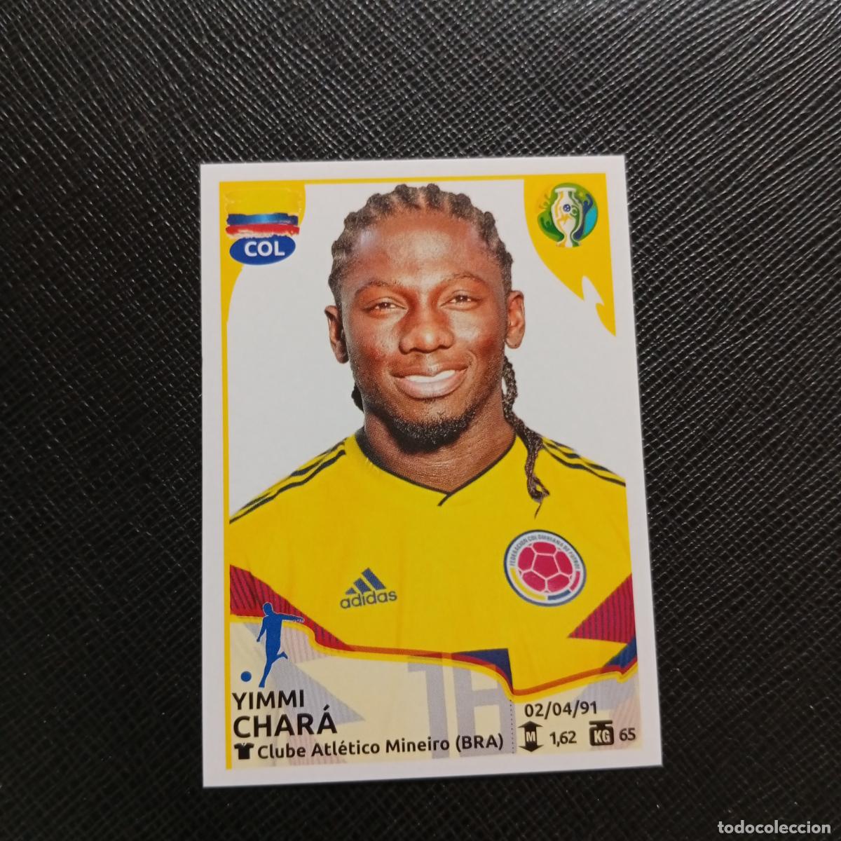Cromos de f&uacute;tbol: 166 CHARA COLOMBIA PANINI COPA AMERICA BRASIL 2019 CROMO FUTBOL 19 - SIN PEGAR B