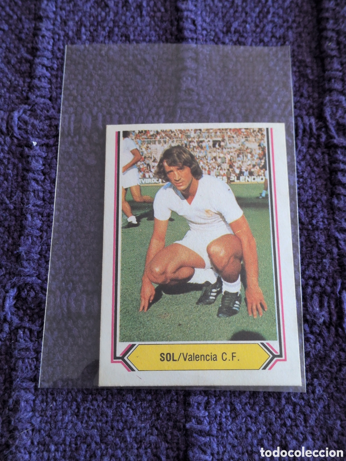 Figurine di Calcio: SOL VALENCIA LIGA ESTE 1980/81 80 81 NUNCA PEGADO SIN PEGAR. NUEVO