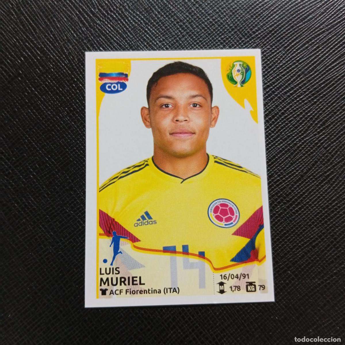 Cromos de f&uacute;tbol: 168 MURIEL COLOMBIA PANINI COPA AMERICA BRASIL 2019 CROMO FUTBOL 19 - SIN PEGAR