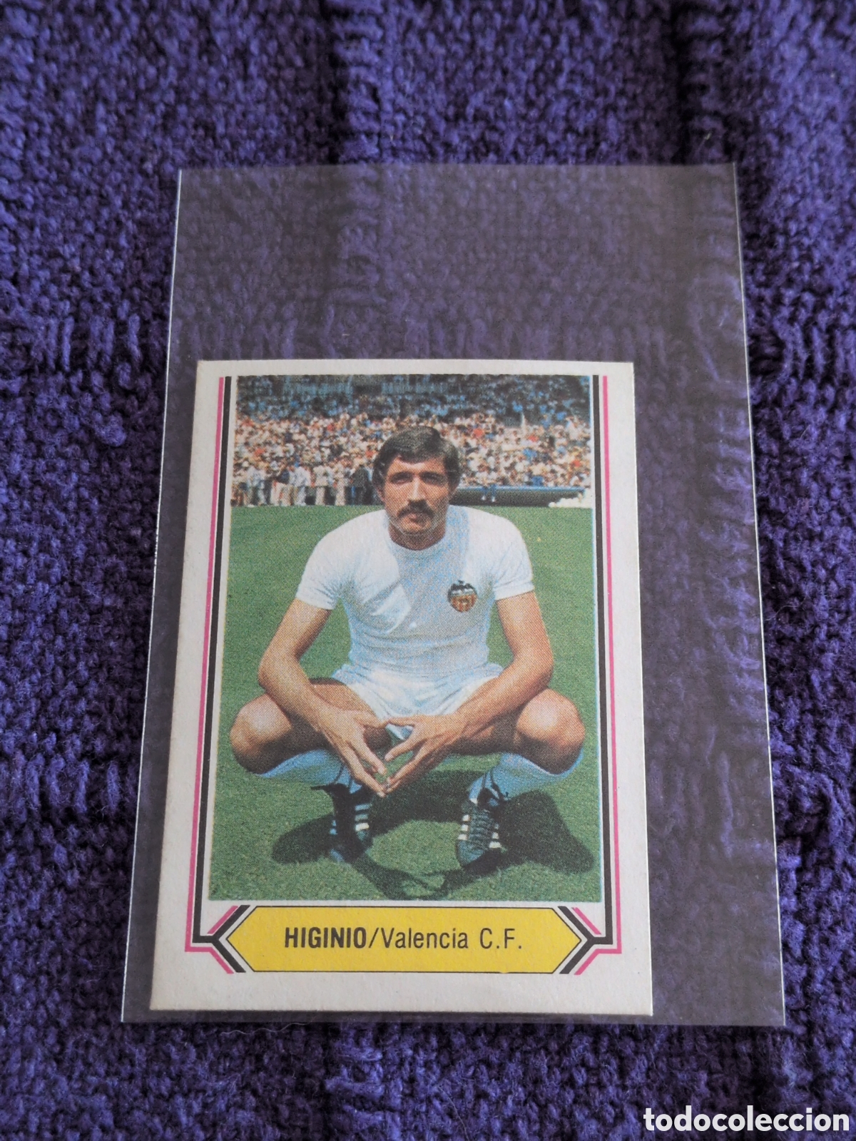 Cromos de Futebol: HIGINIO VALENCIA LIGA ESTE 1980/81 80 81. NUNCA PEGADO. NUEVO