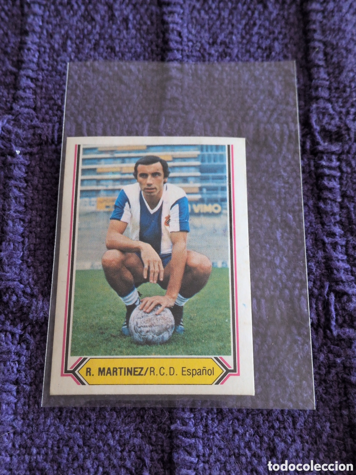 Cromos de Futebol: R ROBERTO MART&Iacute;NEZ RCD ESPA&Ntilde;OL FICHAJE 10 ED ESTE 1980 1981 80 81. NUNCA PEGADO. NUEVO