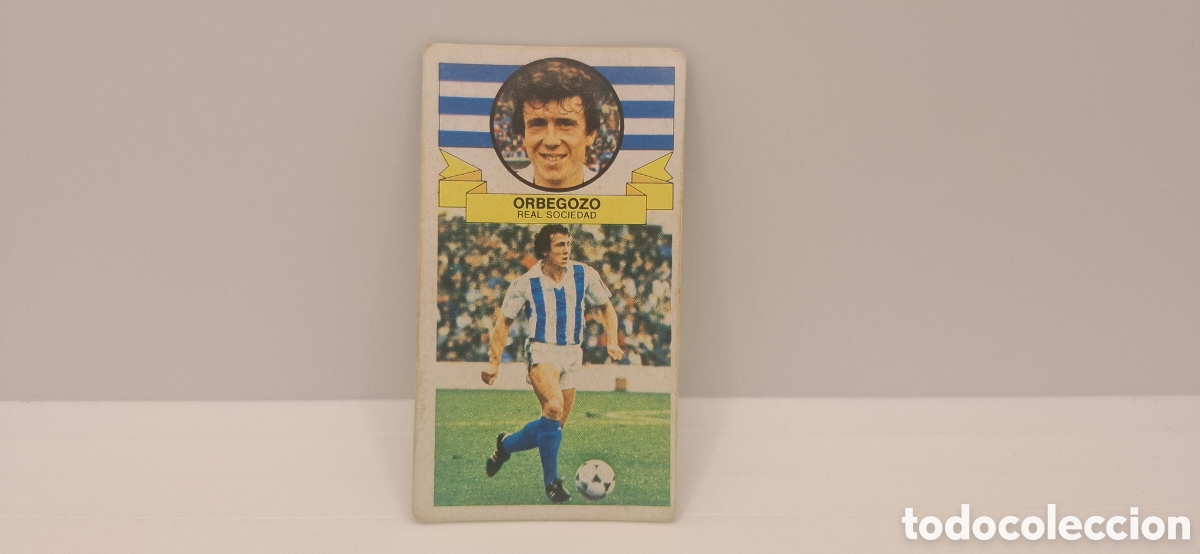 Cromos de f&uacute;tbol: ORBEGOZO REAL SOCIEDAD EDICIONES ESTE 1985 1986 85 86 SIN PEGAR