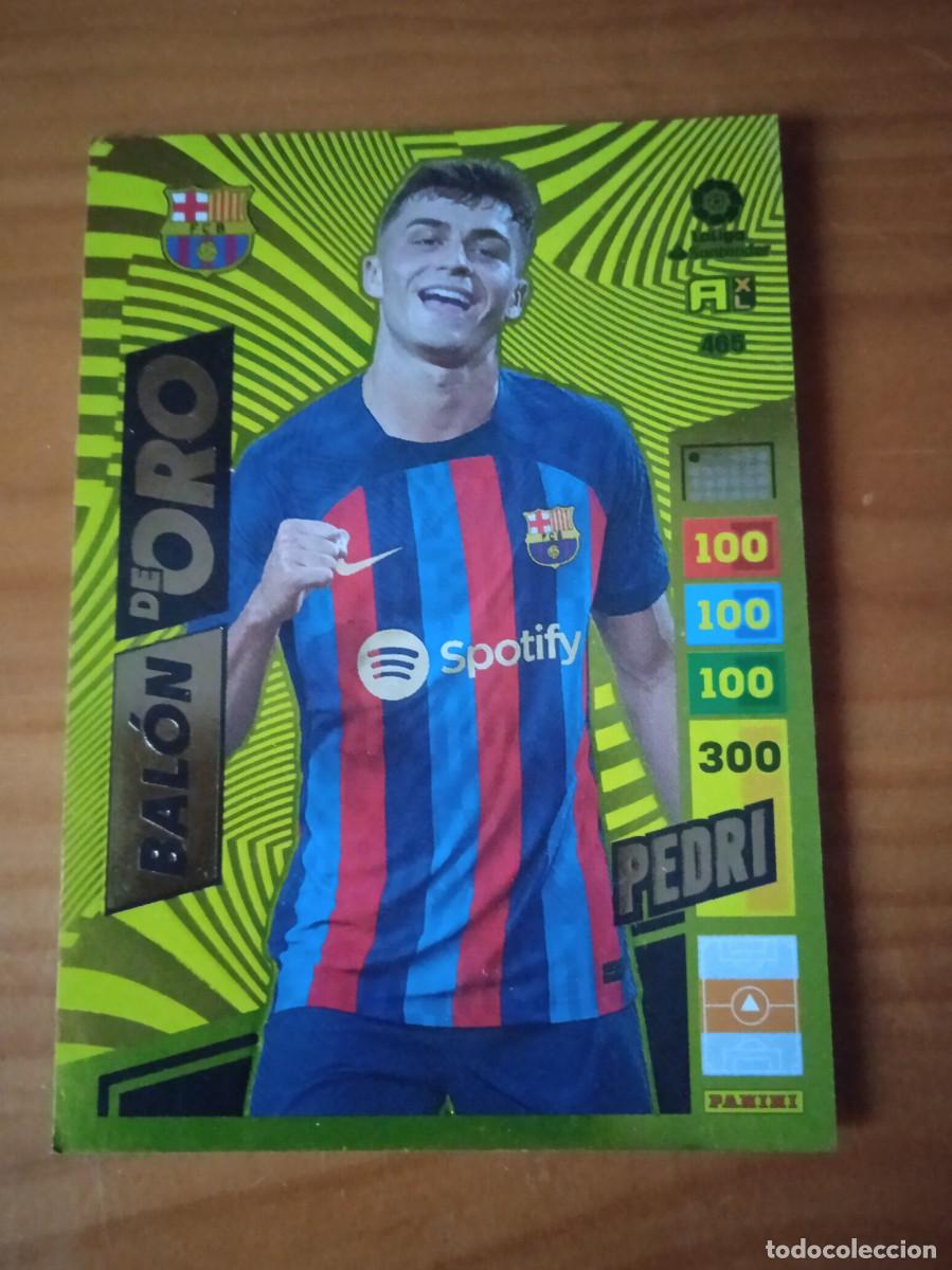 Cromos de Futebol: PEDRI F. C. BARCELONA BALON DE ORO 465 ADRENALYN XL LIGA 2022/2023 22 23 PANINI