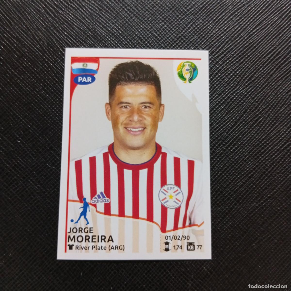 Football Stickers: 180 MOREIRA PARAGUAY PANINI COPA AMERICA BRASIL 2019 CROMO FUTBOL 19 - SIN PEGAR B