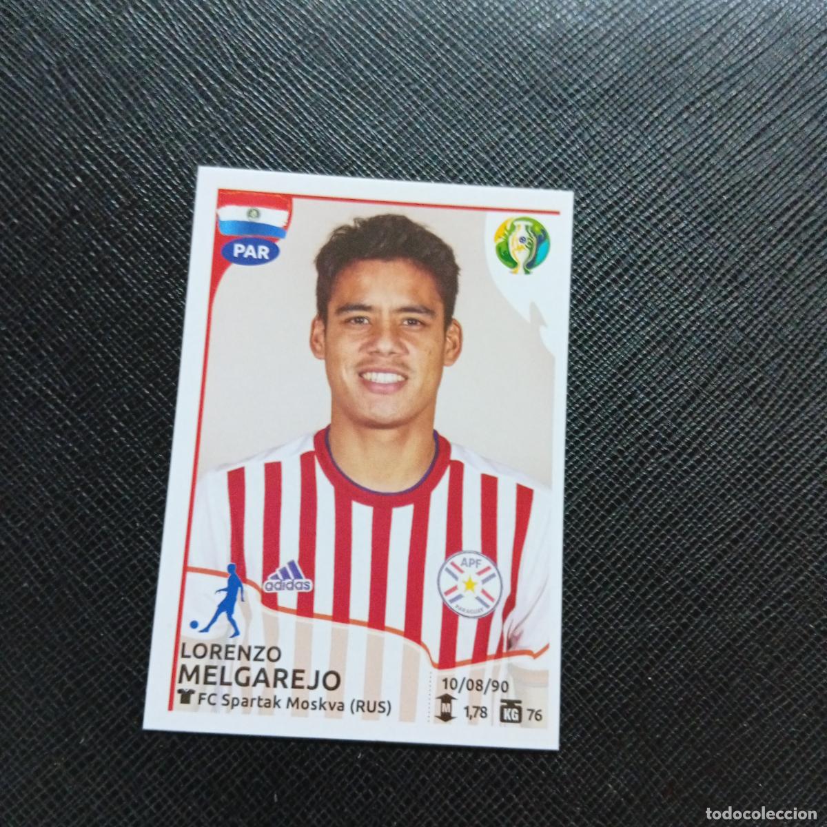 Football Stickers: 182 MELGAREJO PARAGUAY PANINI COPA AMERICA BRASIL 2019 CROMO FUTBOL 19 - SIN PEGAR B