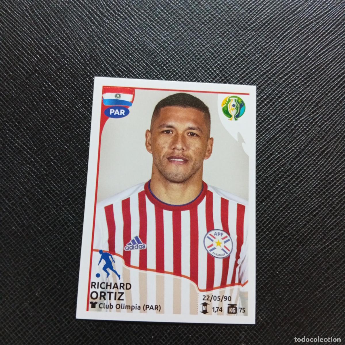 Football Stickers: 183 ORTIZ PARAGUAY PANINI COPA AMERICA BRASIL 2019 CROMO FUTBOL 19 - SIN PEGAR