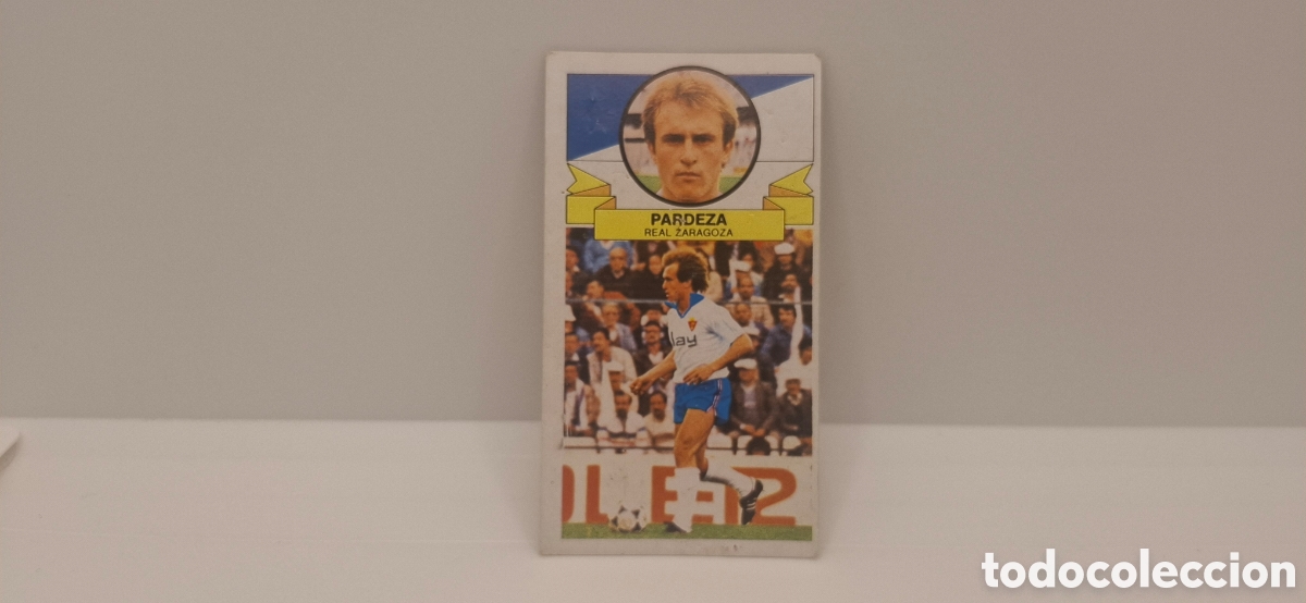 Football Stickers: PARDEZA REAL ZARAGOZA EDICIONES ESTE 1985 1986 85 86 SUCIO SOBADO