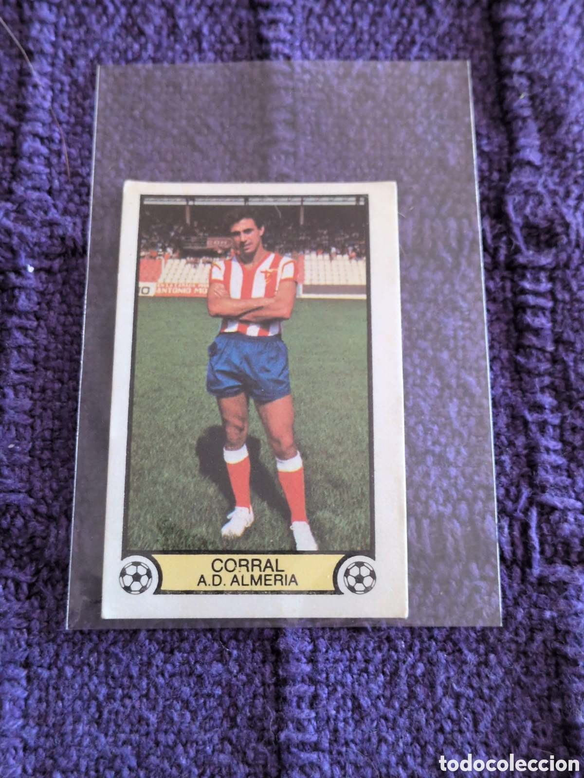 Cromos de Futebol: ESTE - LIGA 79 80 - ALMERIA - CORRAL - NUNCA PEGADO - ULTIMOS FICHAJES 16. NUEVO