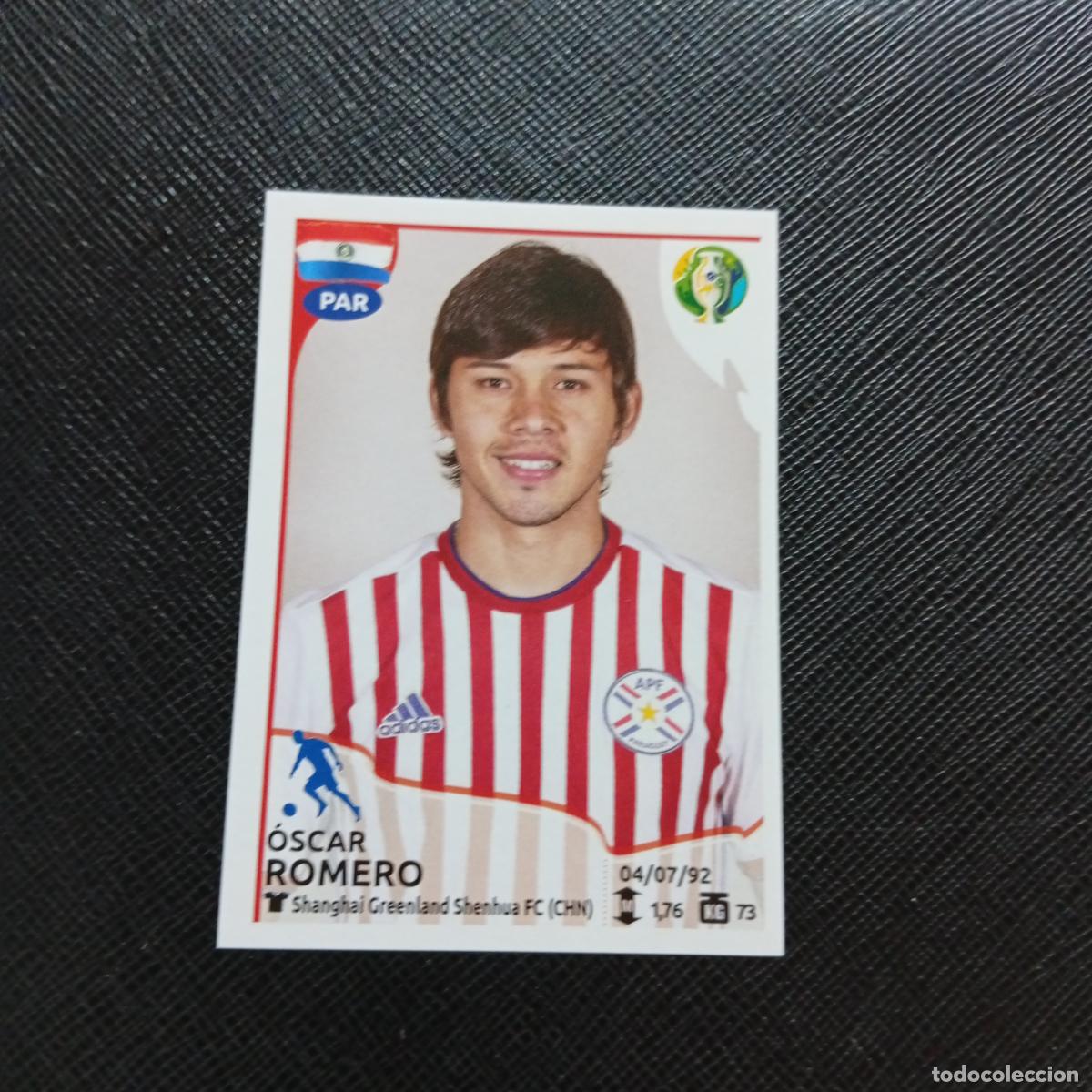 Football Stickers: 185 ROMERO PARAGUAY PANINI COPA AMERICA BRASIL 2019 CROMO FUTBOL 19 - SIN PEGAR
