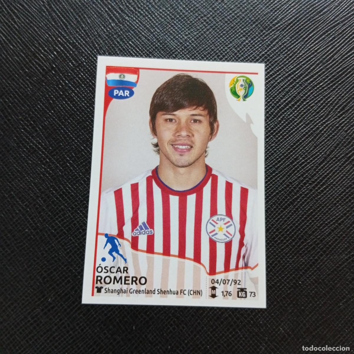 Football Stickers: 185 ROMERO PARAGUAY PANINI COPA AMERICA BRASIL 2019 CROMO FUTBOL 19 - SIN PEGAR B