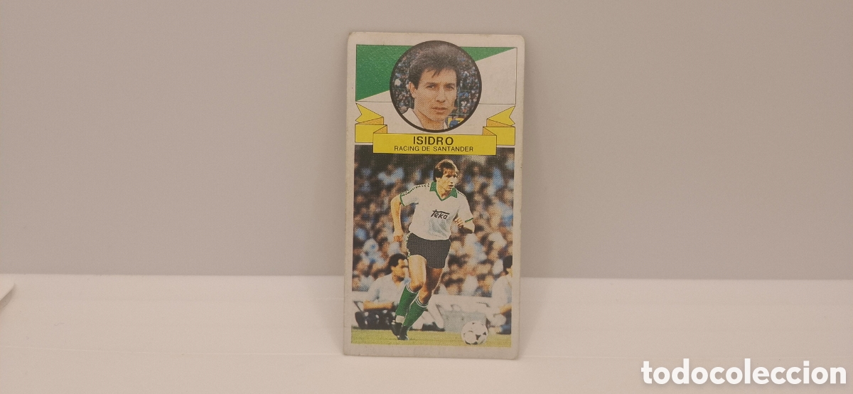 Football Stickers: ISIDRO RACING DE SANTANDER EDICIONES ESTE 1985 1986 85 86 SIN PEGAR