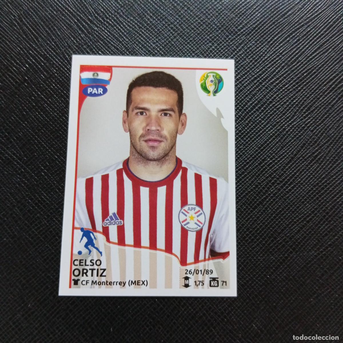 Cromos de f&uacute;tbol: 187 ORTIZ PARAGUAY PANINI COPA AMERICA BRASIL 2019 CROMO FUTBOL 19 - SIN PEGAR