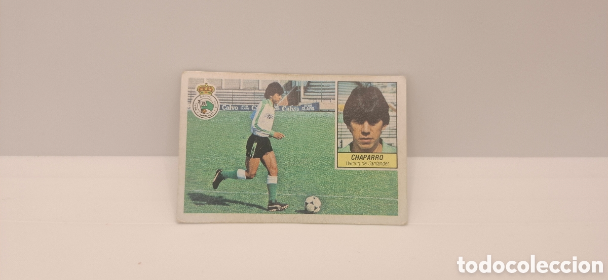 Cromos de f&uacute;tbol: CHAPARRO RACING DE SANTANDER EDICIONES ESTE 1984 1985 84 85 SIN PEGAR