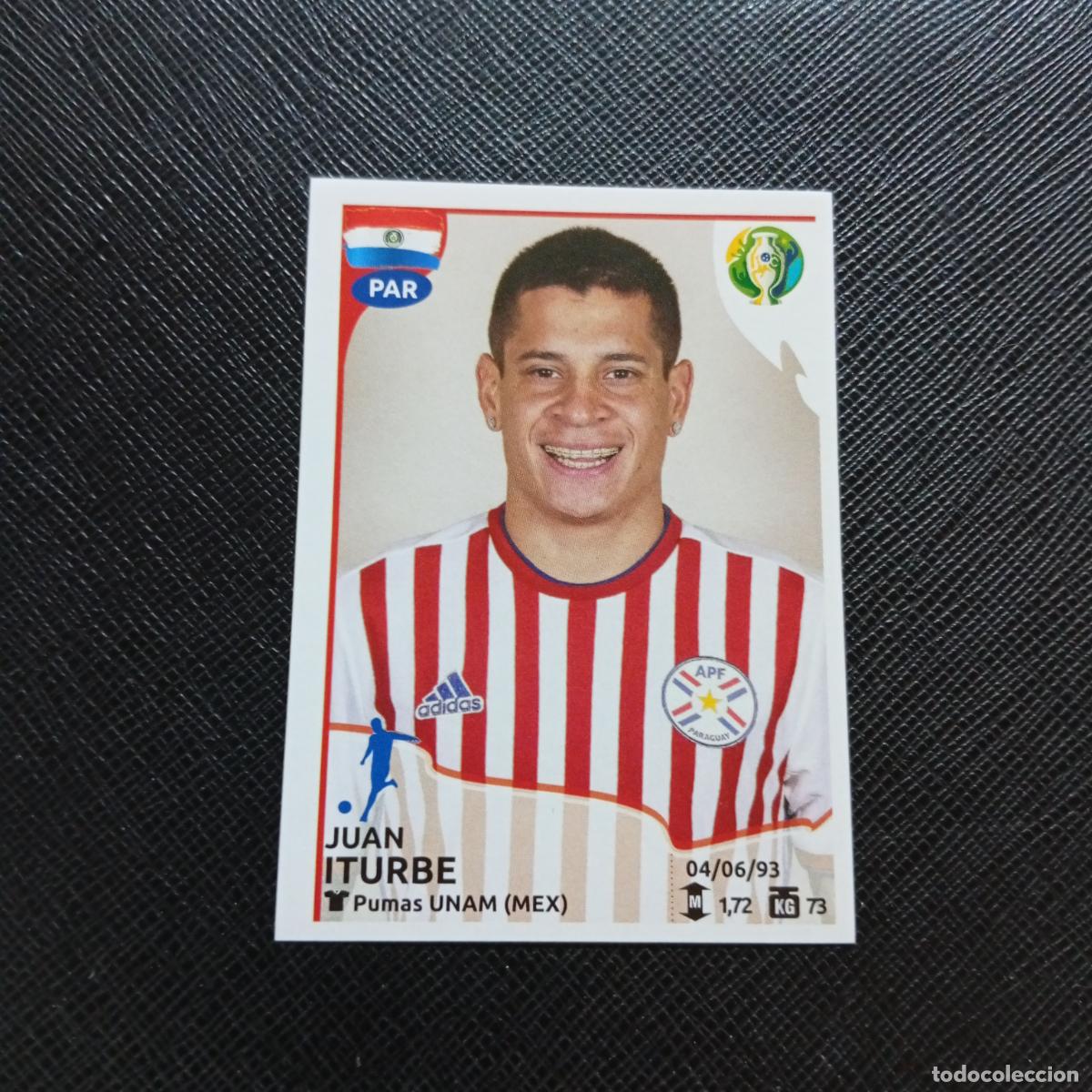 Cromos de f&uacute;tbol: 190 ITURBE PARAGUAY PANINI COPA AMERICA BRASIL 2019 CROMO FUTBOL 19 - SIN PEGAR