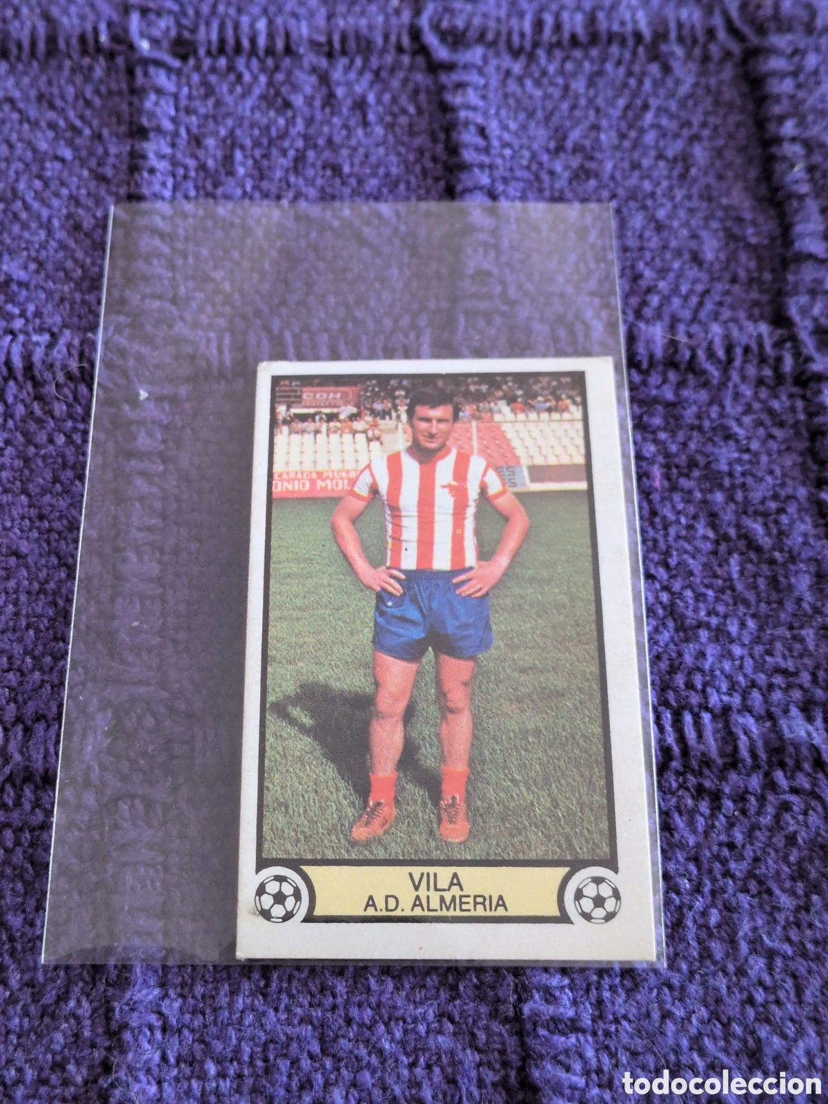Cromos de Futebol: ESTE 79 80 FICHAJE N&ordm; 14 VILA ALMERIA 1979 1980 NUNCA PEGADO. NUEVO