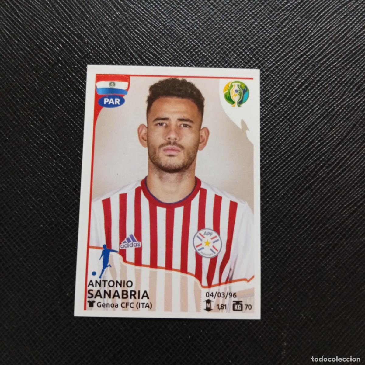 Cromos de f&uacute;tbol: 194 SANABRIA PARAGUAY PANINI COPA AMERICA BRASIL 2019 CROMO FUTBOL 19 - SIN PEGAR