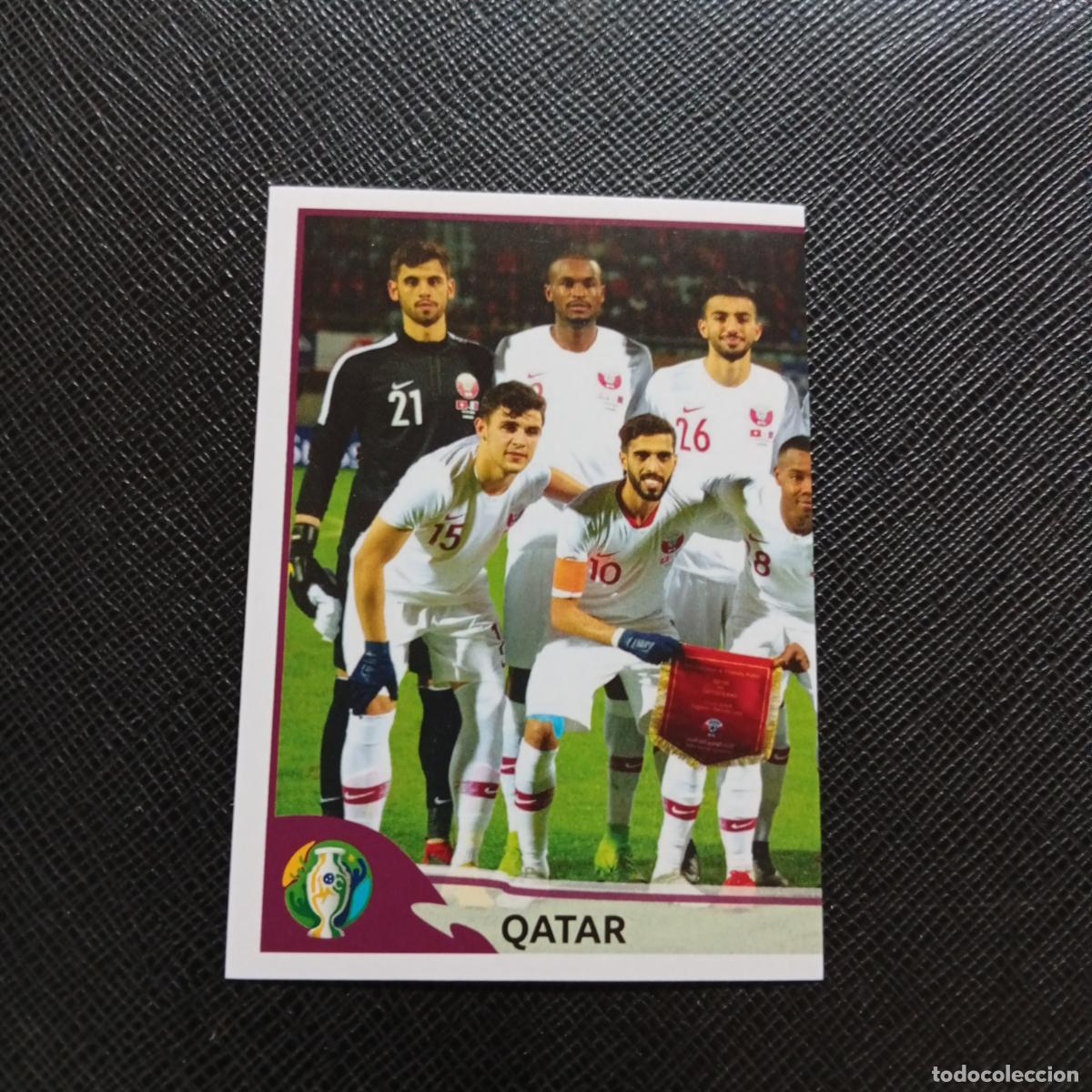 Cromos de f&uacute;tbol: 196 ALINEACION QATAR PANINI COPA AMERICA BRASIL 2019 CROMO FUTBOL 19 - SIN PEGAR