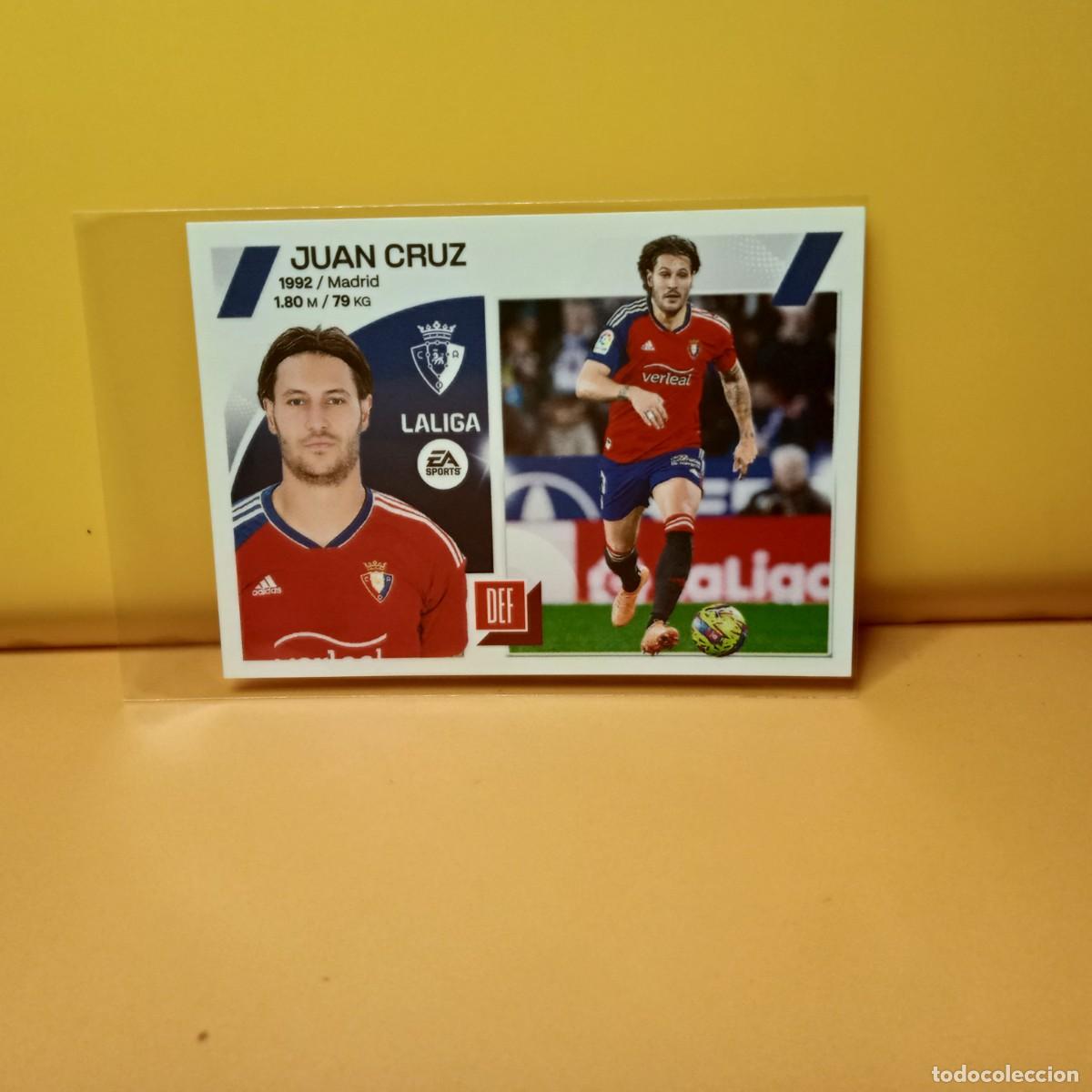 Cromos de f&uacute;tbol: EDICIONES ESTE 2023 2024 23 24 C AT OSASUNA JUAN CRUZ 10