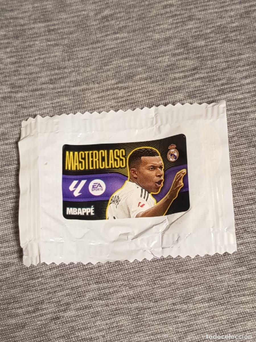 Cromos de f&uacute;tbol: Liga este 26 27 Panini chicle MASTERCLASS MBAPPE sin pegar