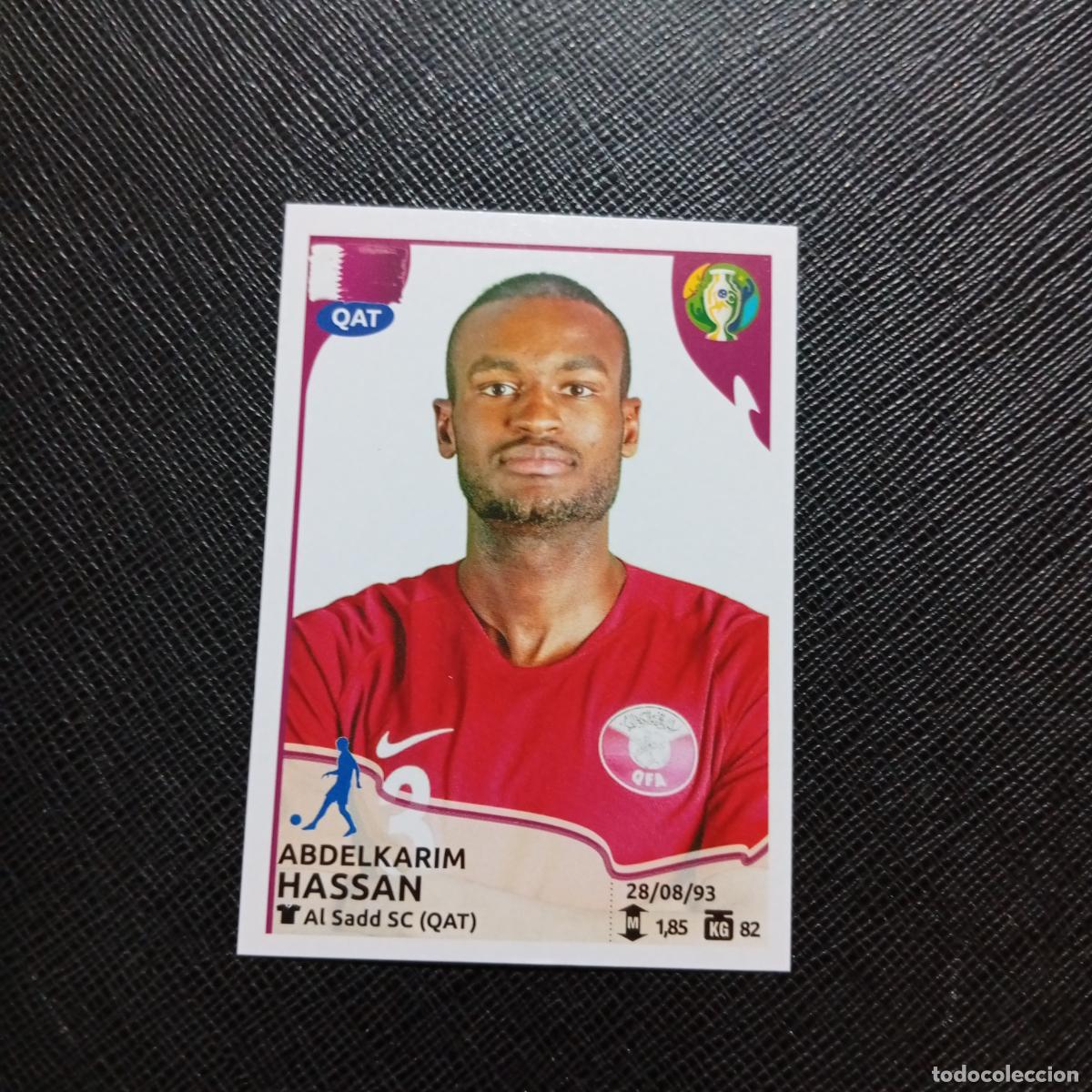 Cromos de f&uacute;tbol: 201 HASSAN QATAR PANINI COPA AMERICA BRASIL 2019 CROMO FUTBOL 19 - SIN PEGAR