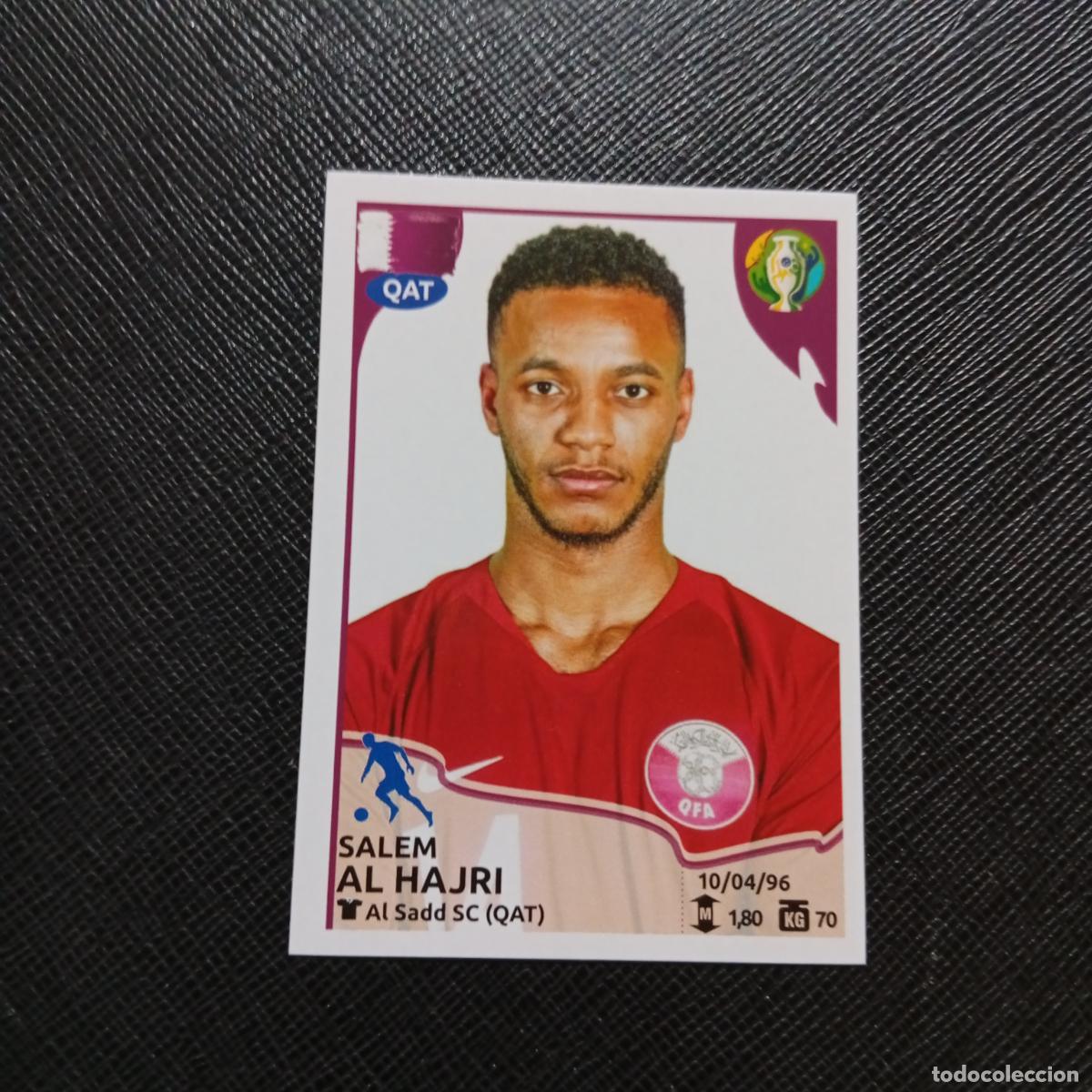 Cromos de f&uacute;tbol: 205 AL HAJRI QATAR PANINI COPA AMERICA BRASIL 2019 CROMO FUTBOL 19 - SIN PEGAR