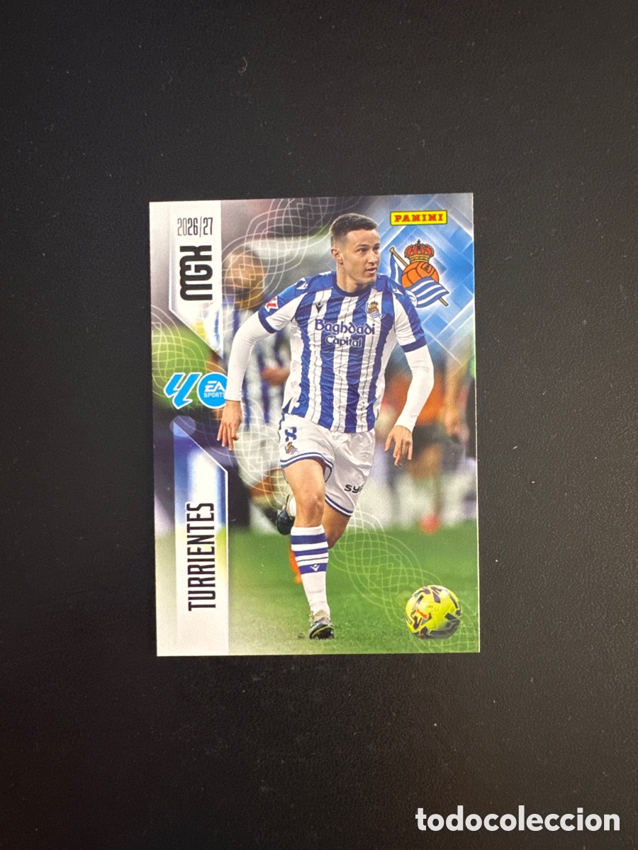 Cromos de f&uacute;tbol: TURRIENTES REAL SOCIEDAD NUMERO 316 MEGACRACKS 2026 2027
