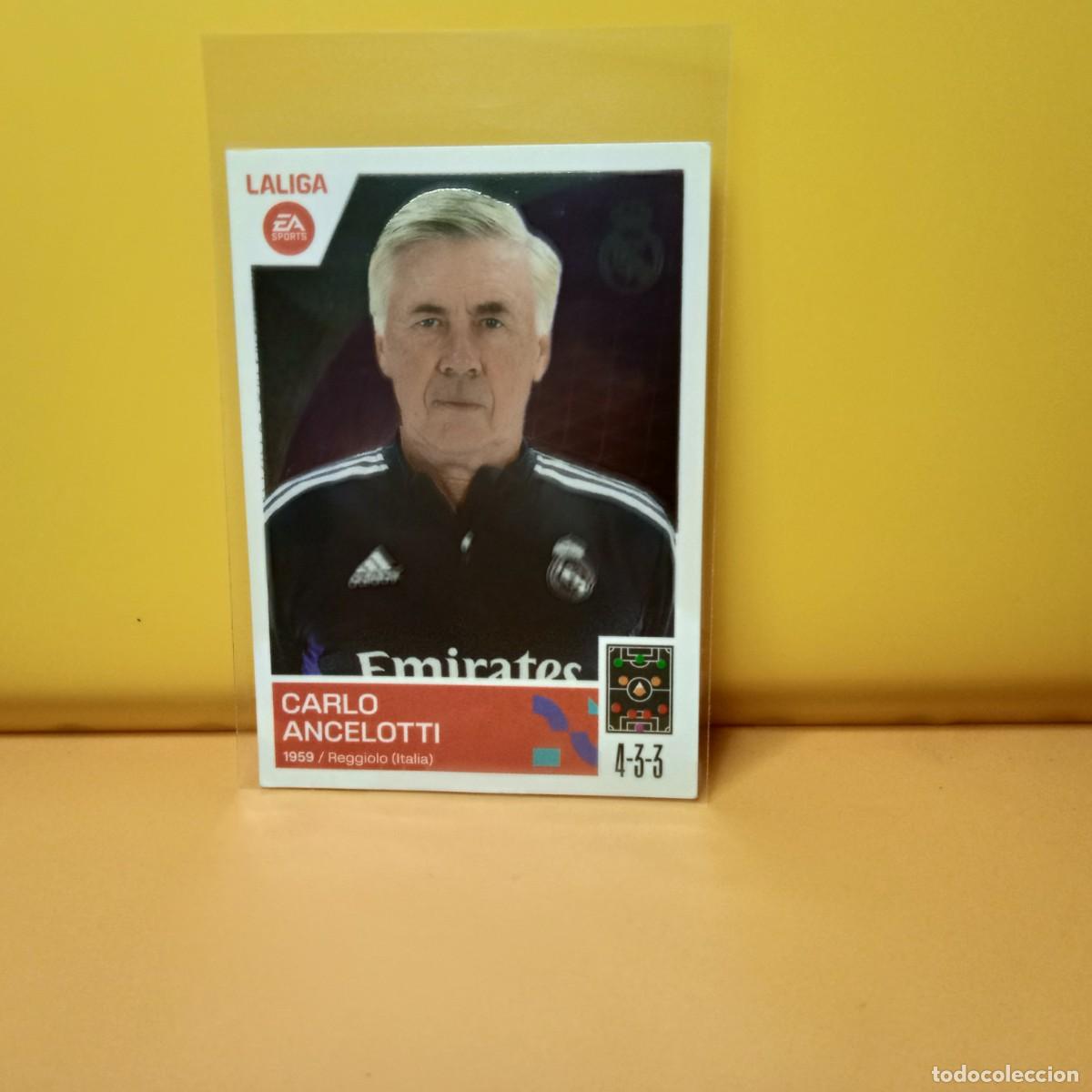 Cromos de f&uacute;tbol: EDICIONES ESTE 2023 2024 23 24 REAL MADRID CARLO ANCELOTTI 2