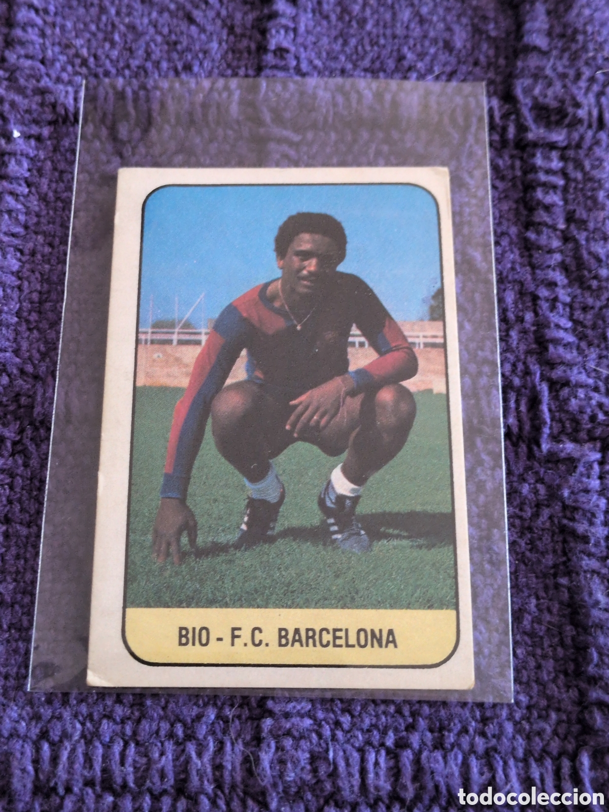 Cromos de Futebol: Este 78 79 bio barcelona baja sin pegar. NUEVO