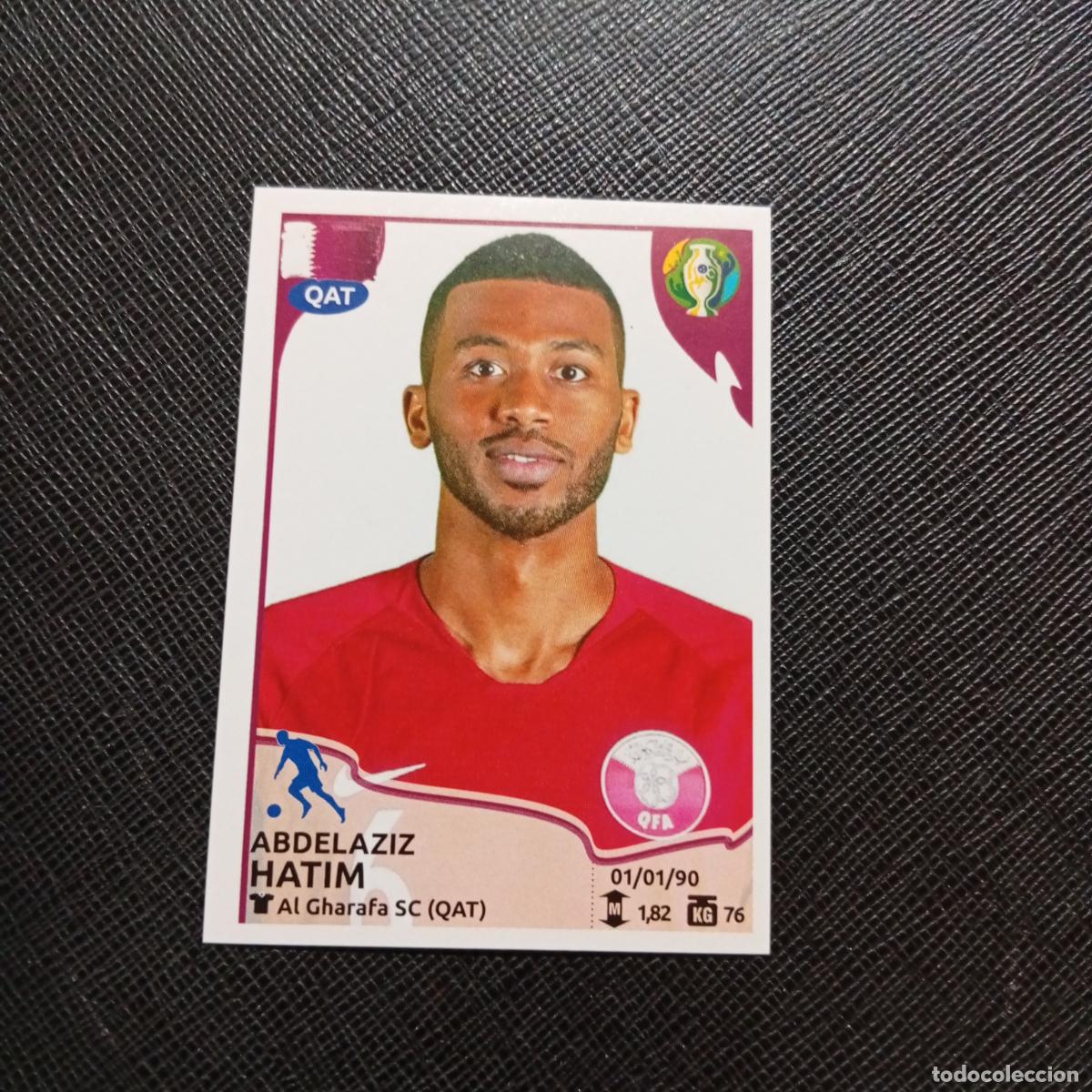 Cromos de f&uacute;tbol: 208 HATIM QATAR PANINI COPA AMERICA BRASIL 2019 CROMO FUTBOL 19 - SIN PEGAR
