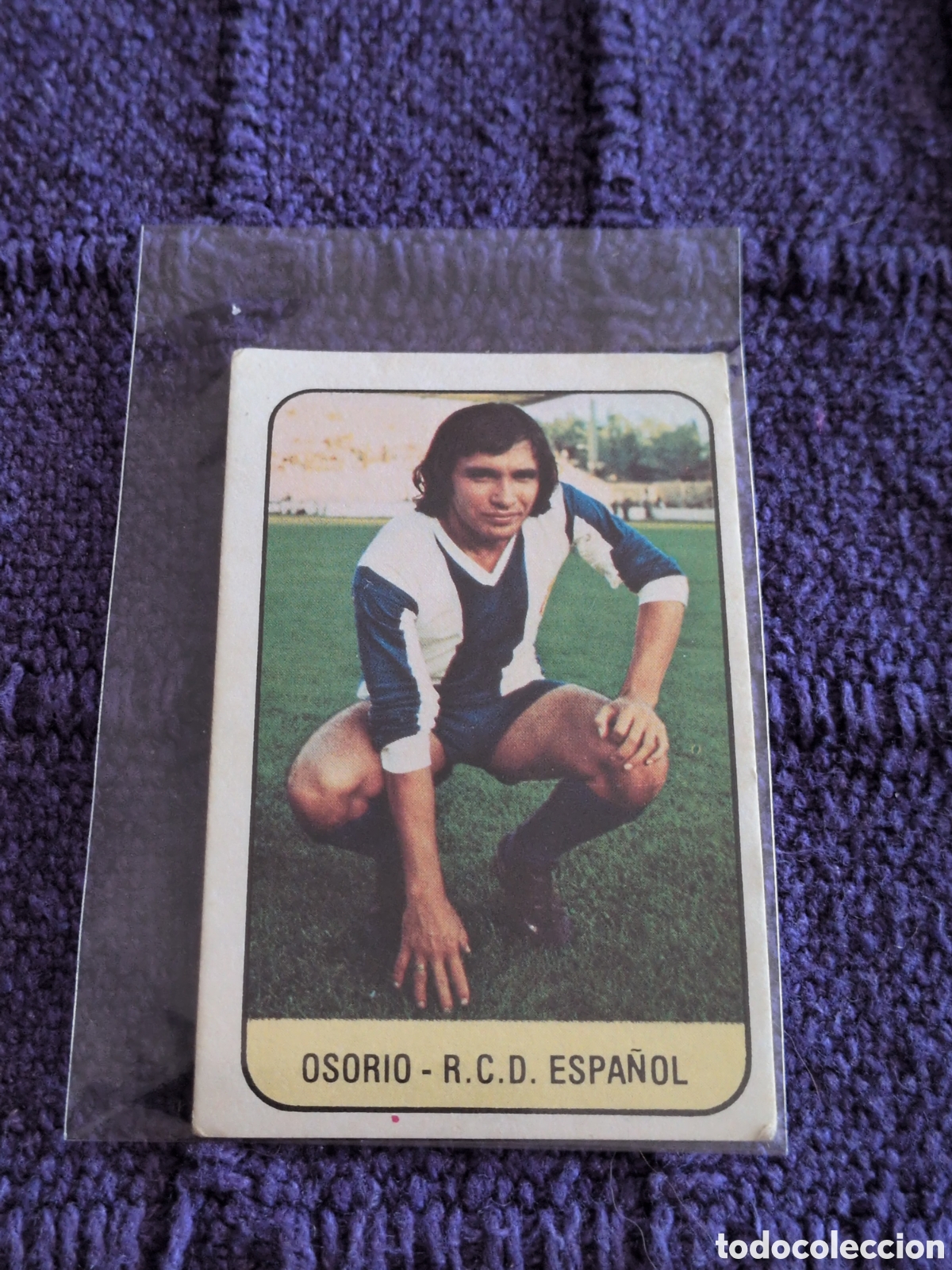 Cromos de Futebol: ESTE - LIGA 78 79 - 1978 1979 - UN CROMO - ESPA&Ntilde;OL - OSORIO - NUNCA PEGADO. NUEVO