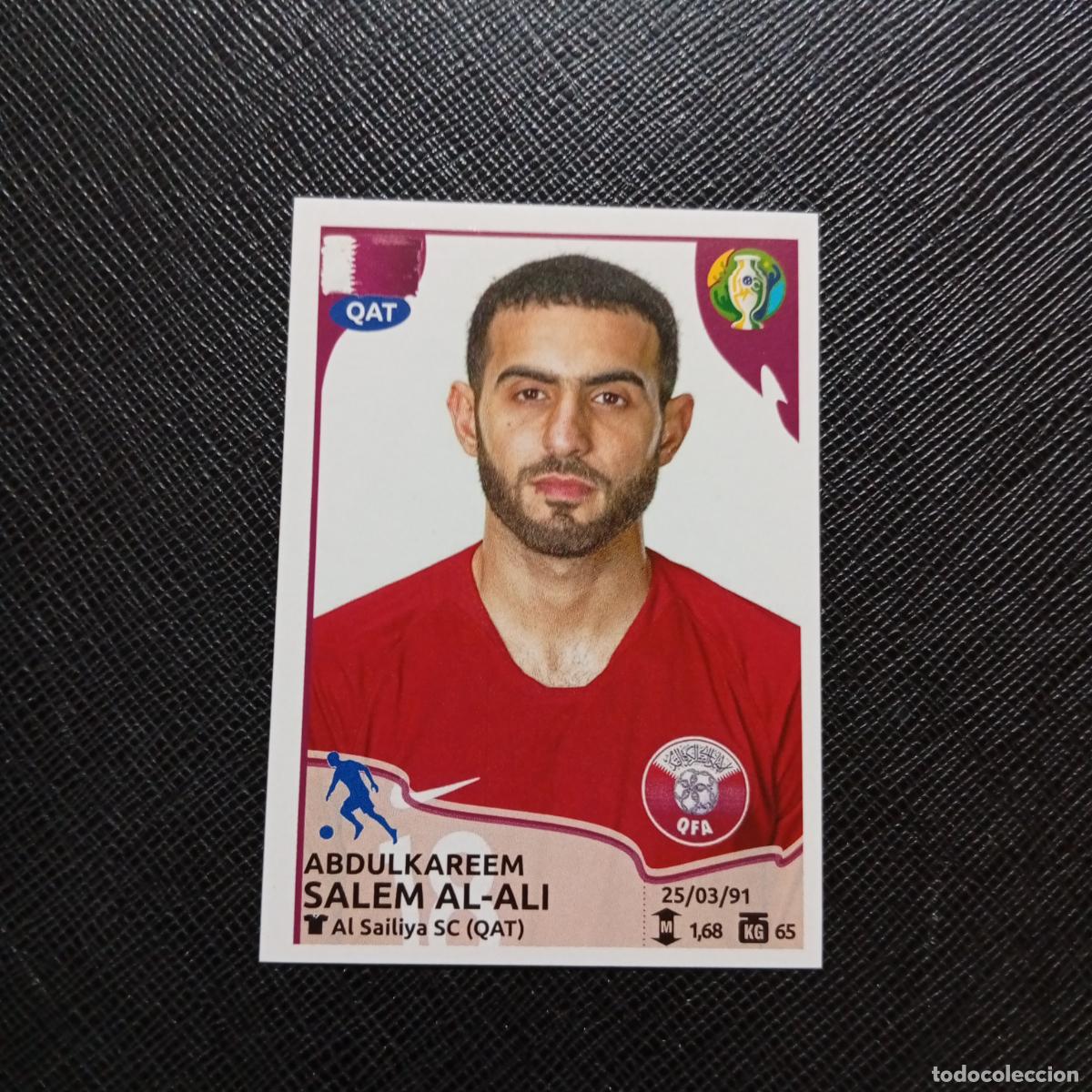Fu&szlig;ball-Sticker: 210 SALEM AL ALI QATAR PANINI COPA AMERICA BRASIL 2019 CROMO FUTBOL 19 - SIN PEGAR