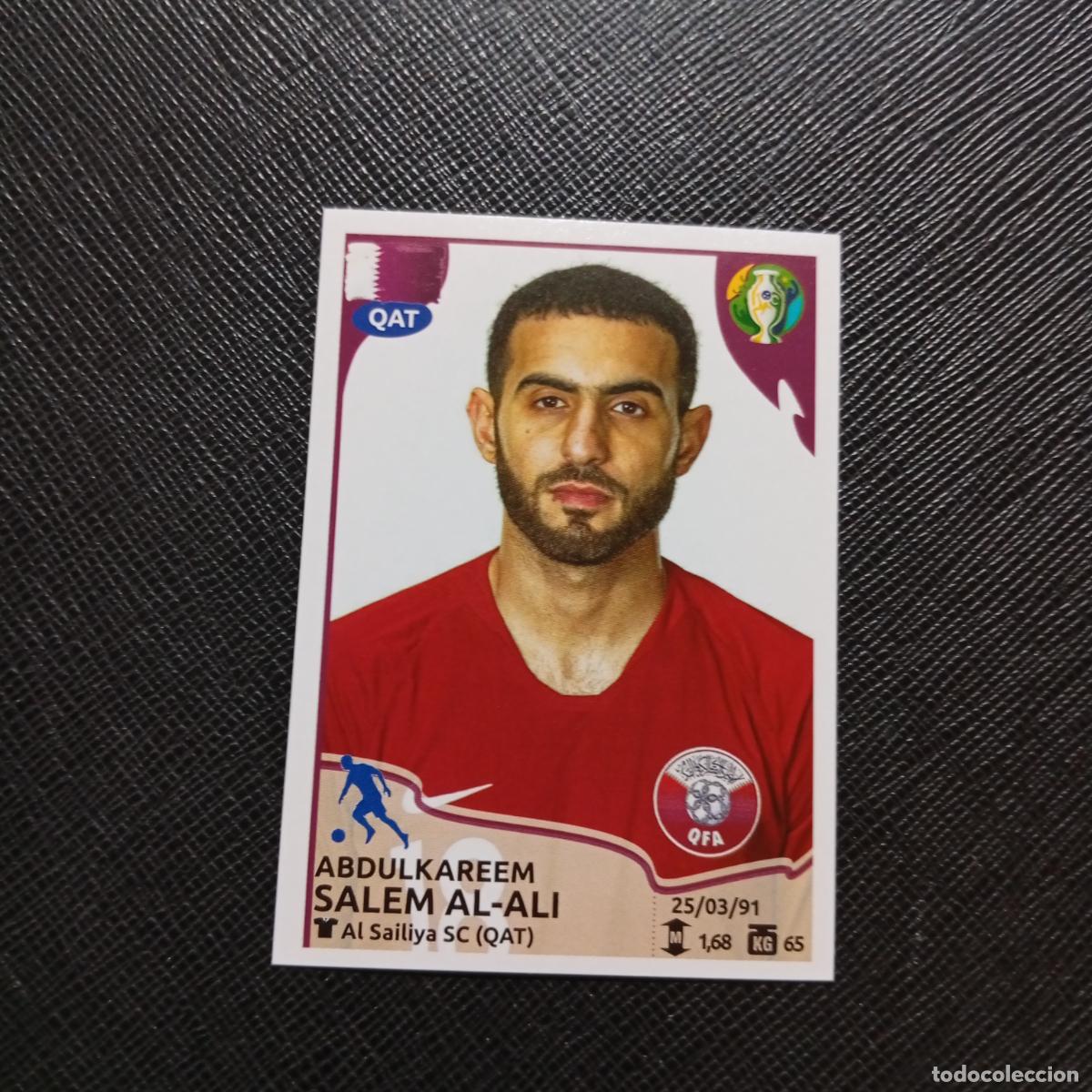 Fu&szlig;ball-Sticker: 210 SALEM AL ALI QATAR PANINI COPA AMERICA BRASIL 2019 CROMO FUTBOL 19 - SIN PEGAR B