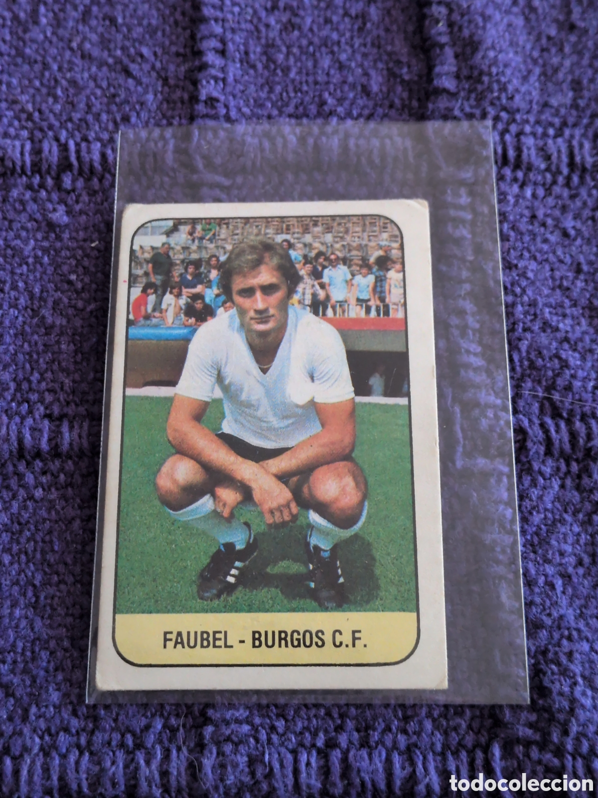 Cromos de Futebol: Este 78 79 faubel burgos sin pegar. NUEVO