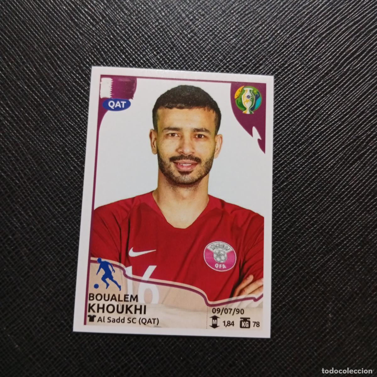 Fu&szlig;ball-Sticker: 212 KHOUKHI QATAR PANINI COPA AMERICA BRASIL 2019 CROMO FUTBOL 19 - SIN PEGAR