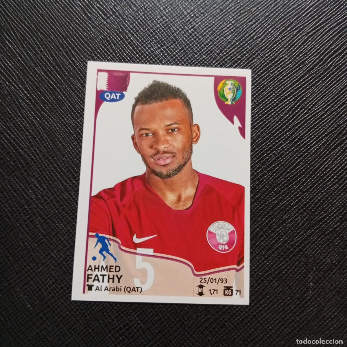 Fu&szlig;ball-Sticker: 214 FATHY QATAR PANINI COPA AMERICA BRASIL 2019 CROMO FUTBOL 19 - SIN PEGAR