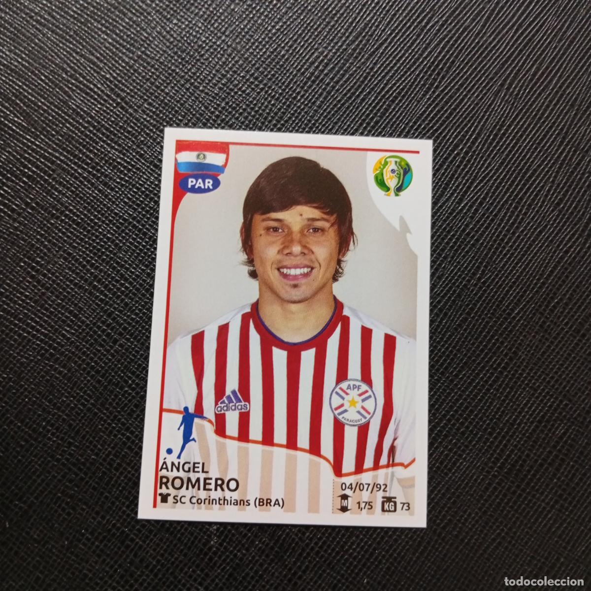 Cromos de f&uacute;tbol: 193 ROMERO PARAGUAY PANINI COPA AMERICA BRASIL 2019 CROMO FUTBOL 19 - SIN PEGAR B