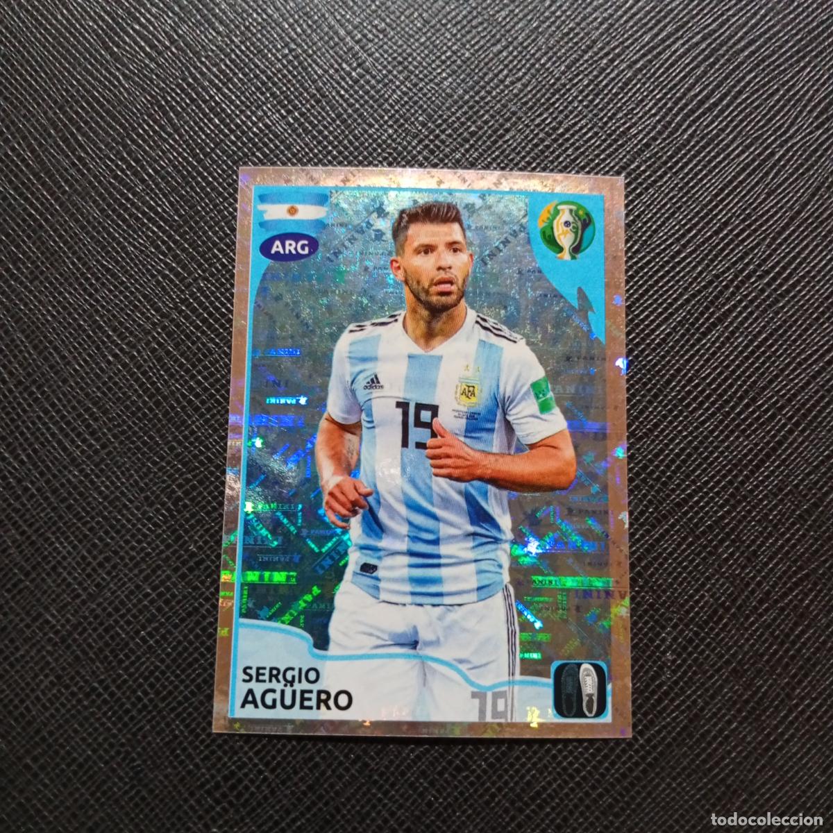 Cromos de f&uacute;tbol: 223 AGUERO ARGENTINA PANINI COPA AMERICA BRASIL 2019 CROMO FUTBOL 19 - SIN PEGAR B